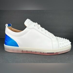 Christian Louboutin VarsiJunior Spikes 2 Leather Sneakers EU 49 - US 16